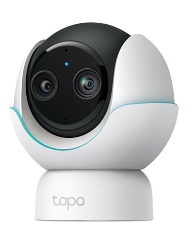 TP-Link Tapo C840 Appareil photo de Sécurité - 2K QHD - Bluetooth - 2 Lentes - Deteccion avec IA - WiFi - Vision Nocturna - Réso