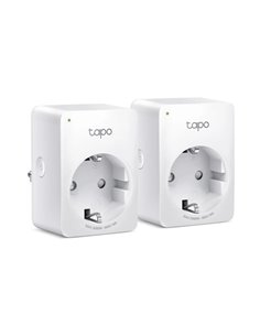 TP-Link Tapo P110 Pack de 2 Enchufes Inteligentes - WiFi - Autoapagado - Monitorizacion de Energia et Gasto - Modo Ausente - Con