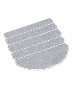 TP-Link Tapo RVA301 Pack de 5 Mopas de Fregado Pour Robot Aspirador - Lavables - Reutilizables - Couleur Gris
