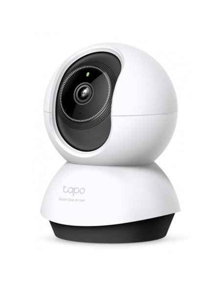 TP-Link Tapo TC74 Appareil photo de Sécurité Pour Intérieur - Comprend Accesorios - WiFi - Ethernet - Résolution de 5Mpx - Audio
