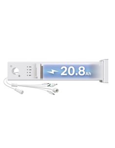 TP-Link Vigi PS20 Controlador Regulador Pour Panel Solar - Voltaje 10.8V - Batterie de Litio 20.8Ah - Controlador MPPT - Calenta