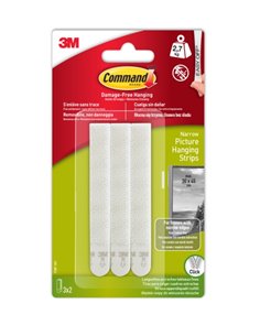 Command Tiras Adhesivas Pour Colgar Cuadros - Couleur Blanc