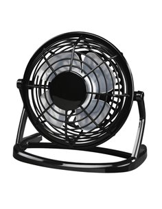 Hama Ventilateur de Mesa USB de 10cm - Câble 1m - Couleur Noir