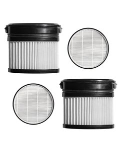 Cecotec Pack de 2 Filtros Pour Conga Rockstar 10000 Nebula Station - Couleur Blanc et Noir