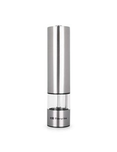 Orbegozo Molinillo Pimienta et Sal Elegance - Haute Precision Regulable - Carcasa Acier Fino - Luz Dosificacion Optima - Manejo 