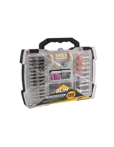 Blim Maletin de Accesorios Pour Mini Herramienta Multiusos - 145pcs Universales