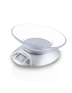 Orbegozo PC 1009 Bascula de Cocina Electronica - Display LCD - BOL Transparent - Capacité 3Kg - Precision 1g - Unidades Gr/Kg/Oz