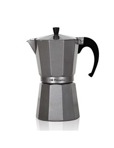 Orbegozo KFS 620 Cafetera de Aluminium Silver - Capacité Pour Seis Tazas - Anse Ergonomica - Valvula de Sécurité - Idéal Pour Pr