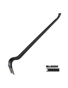 Blim Herramienta de Palanca et Eliminacion de Support du Encofrado - Dimensions 300X16mm - Cabezas et Uñas Forjadas, Maxima Dure