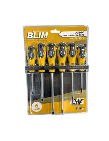 Blim Juego 6 Piezas Destornilladores Avec Support