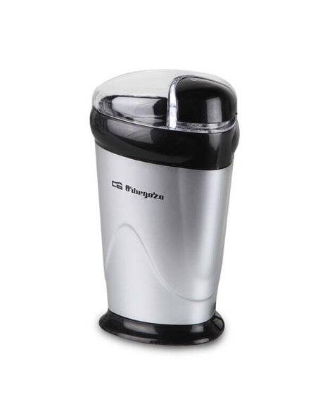 Orbegozo MO 3250 Molinillo de Cafe Multifuncional - Cuchilla de Acier Inoxydable - Potencia de 150W - Boton de Sécurité - Design