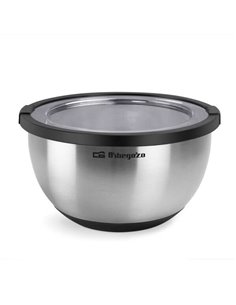 Orbegozo BOA 5000 BOL de Acier Inoxydable - Serie BOA - Durable et Seguro - Capacité 5L - Base Antidérapant - Sans BPA - Adapté 
