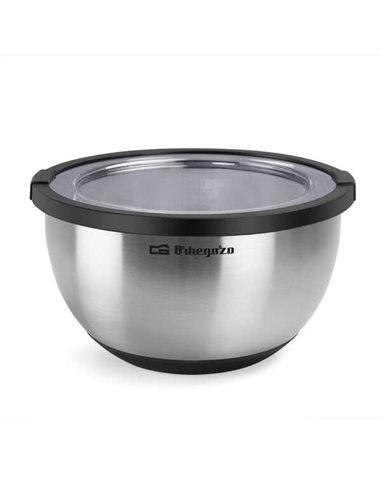 Orbegozo BOA 5000 BOL de Acier Inoxydable - Serie BOA - Durable et Seguro - Capacité 5L - Base Antidérapant - Sans BPA - Adapté 