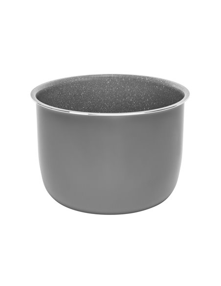 Cecotec Excelsior Cubeta Ceramica Pour Ollas GM de 6L - Material Ceramico Résistant - Antiadherente Tricapa - Facile Nettoyage -