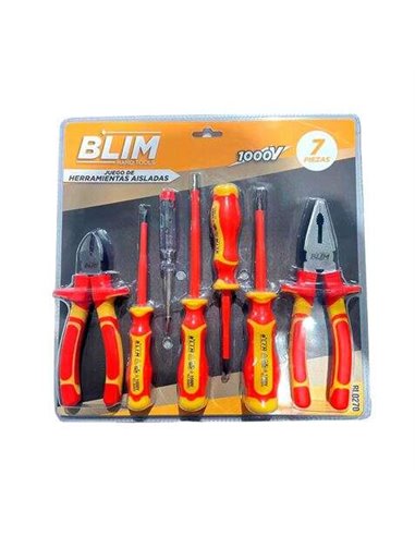 Blim Juego 7 pcs Herramientas Aisladas - 1000V