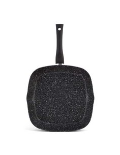 Orbegozo Sarten Grill Natural - Aluminium Forjado Antiadherente - Cocina Sana et Practica - Système de Induccion Total