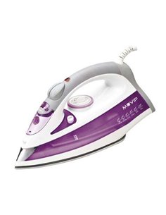 Muvip Plancha de Ropa Avec Vapor 2200W - Semelle de Ceramica - Deposito de 350ml - Control de Temperatura - Câble de 1.80m