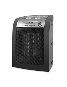 Orbegozo CR 5017 Calefactor Ceramico Compact - Potencia Réglable - Protection contra Sobrecalentamiento - Funcion Ventilateur - 