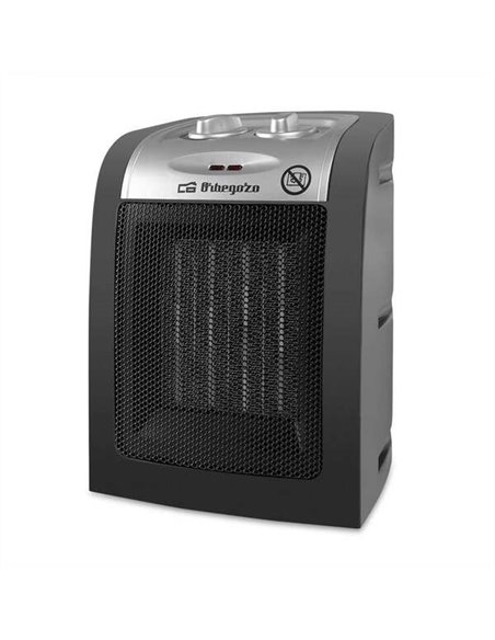 Orbegozo CR 5017 Calefactor Ceramico Compact - Potencia Réglable - Protection contra Sobrecalentamiento - Funcion Ventilateur - 