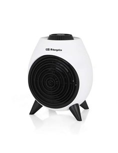 Orbegozo FH 5037 Calefactor Portable - Potente et Seguro Calefactor Avec 2 Niveles de Potencia - Funcion Ventilateur et Termosta