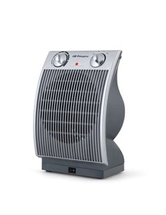 Orbegozo FH 6035 Calefactor Compact et Oscilante - Calor Instantaneo - Termostato Regulable - Funcion Ventilateur - Protection c