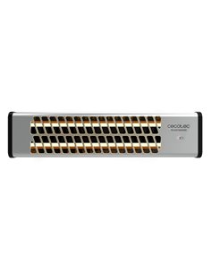 Cecotec Ready Warm 7000 Quartz Bath Estufa de Pared - 1200W - Cobertura Jusqu'à 12m2 - 2 Niveles de Potencia - Cuarzo - IP24 - C