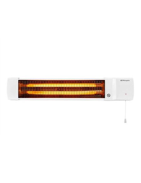 Orbegozo BB 5002 Estufa de Cuarzo Pour Baño - Calor Instantaneo et Eficiente - Design Atractivo et Facile Instalacion - Potencia