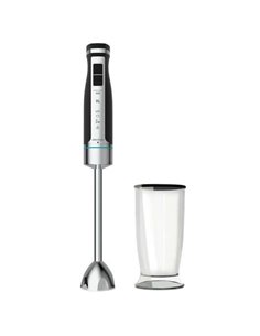 Cecotec PowerGear 1500 XL Batidora de Mano 1500W - 4 Feuilles Avec Recubrimiento de Titanio - 21 Niveles et Turbo - Comprend Vas