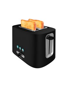 Cecotec Toast and Taste 9000 Double Tostadora de Double Ranura Extra Ancha - 980W - Acier Inoxydable - 3 Funciones Preconfigurad
