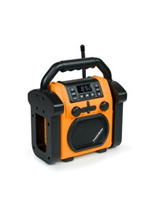 Thomson WKR60BT Radio et Haut-parleur 30W - Résistant à Salpicaduras et Polvo - Couleur Orange