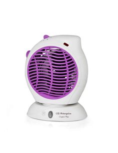 Orbegozo FH 5580 Calefactor Vertical Oscilante - Control de Temperatura Réglable - Protection contra Sobrecalentamiento - Funcio
