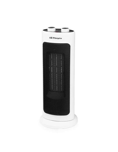 Orbegozo CR 5033 Calefactor Ceramico de Torre - Calor Homogeneo et Seguro - Potencia de 2000W - Funcion Oscilante - Selector de 