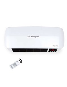 Orbegozo SP 6000 Calefactor Ceramico Split Baño - IP-22 - 2000W - Programable - Mando à Distancia - Energy Saver - Sécurité
