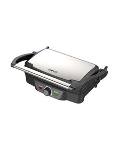 Muvip Sandwichera Grill 1600W - Apertura Jusqu'à 180º - Temperatura Regulable - Placa Supérieur Basculante - Anse Toucher Frio