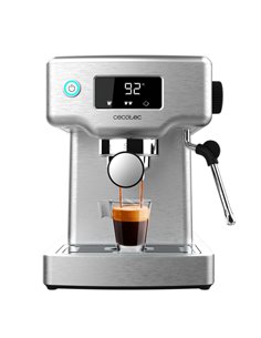 Cecotec Power Espresso 20 Barista Compact Cafetera Espresso - 1465W - Termoblock - Presion 20bar - Deposito 1.8L - Temperatura R