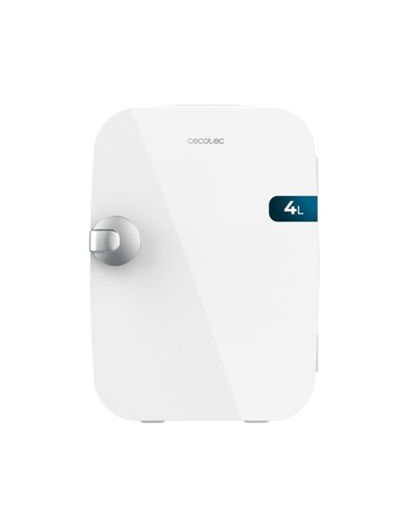 Cecotec Bolero MiniCooling 4L Rio White Mini Frigorifico Portable - Capacité 4L - Voltaje 12V - Temperatura Regulable - Enfria J