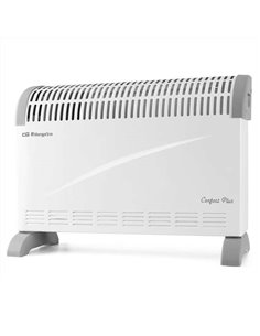 Orbegozo CV 2300 B Convector Calor Homogeneo - Potencia 2000W - 3 Niveles de Potencia - Termostato Regulable - Protection contra