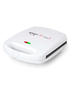 Orbegozo SW 7100 Sandwichera Durable et Completa - Potencia 1500W - Antiadherente - Almacenamiento Vertical et Horizontal - Prot