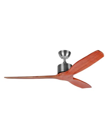 Orbegozo CF 98132 Ventilateur de Techo - 3 Aspas de Bois Natural - Mando à Distancia - Temporizador - Potencia de 70W