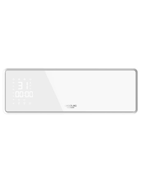 Cecotec Ready Warm 5310 PowerBox Ceramic Calefactor Ceramico de Pared - 2000W - Protection IP23 - Termostato - Modos Eco et Turb