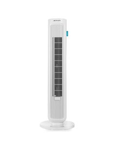 Orbegozo TW-0755 Ventilateur de Torre Oscilante - Potente Caudal de Aire - Practico et Funcional - Couleur Blanc