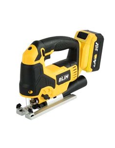 Blim Sierra de Calar à Batterie 20V 4.0AH - Vitesse Sans Charge 0-2400rpm - Base de Aluminium - Empuñadura Ergonomica - Laser/LE