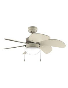 Cecotec EnergySilence Aero 3600 Vision Full SunLight Ventilateur de Techo Avec 6 Aspas et Lampara Integrada - 50W - Diametro de 