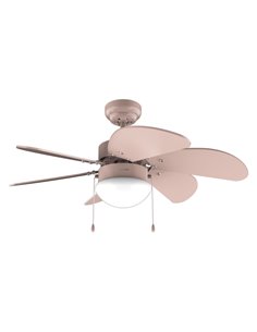 Cecotec EnergySilence Aero 3600 Vision Full Nude Ventilateur de Techo Avec 6 Aspas et Lampara Integrada - 50W - Diametro de 36" 