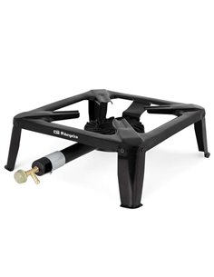 Orbegozo FO 6000 Hornillo à Gas Pour Paellas al Aire Sans - Potente Quemador de Hierro Fundido - Résistant Corps de Acier Esmalt
