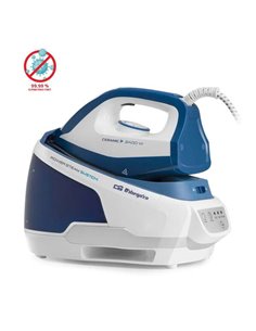 Orbegozo VP 8600 Centro de Planchado Profesional - Potencia 2400W - Deposito de 2L - Semelle Ceramica - Golpe de Vapor 150 G/Min