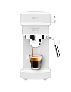 Cecotec Cafelizzia 790 White Cafetera Espresso - 1350W - Presion de 20Bar - Vaporizador Orientable - Deposito 1.2L - Double Sort
