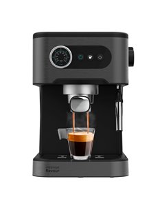 Cecotec Power Espresso 20 Pro Cafetera Espresso - Écran Avec Botones - Vaporizador Orientable - Double Sortie Pour Cafe - Deposi