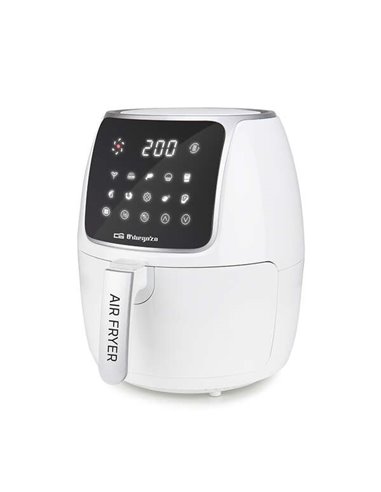 Orbegozo FDR 64 Freidora Sans Aceite Saludable - Potencia 1300-1500W - Capacité 4 Litros - 12 Programas de Coccion - Écran LED T