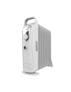 Cecotec ReadyWarm 900 Space White Radiador de Aceite Avec 9 Modulos de 100x330mm - 1000W - Calienta Jusqu'à 15m2 - Distribucion 